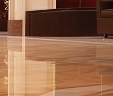 SunCal cleans natural stone floors in commercial environments.